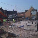 26/03/2013, Maisons 1 et 2 - Terrassement cuve eaux pluviales